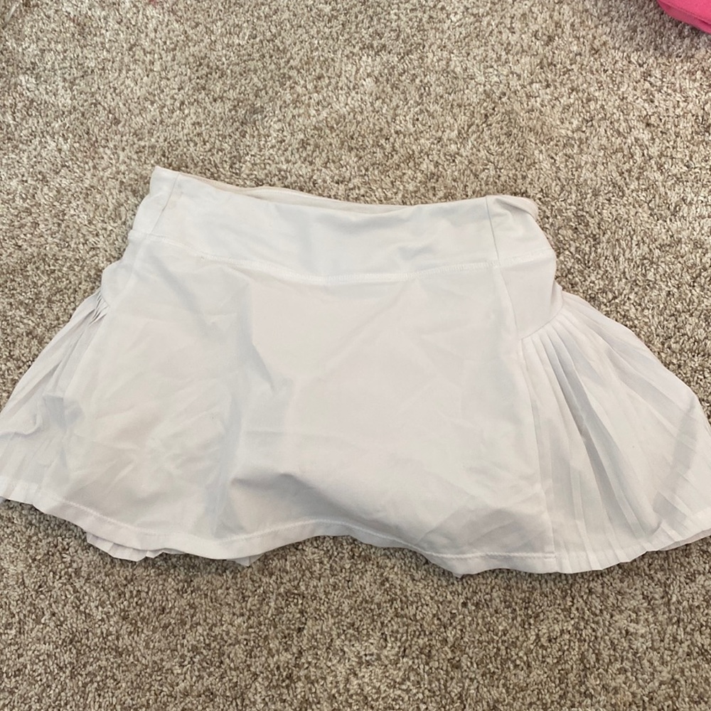 Athleta White Mini Skirt size 12